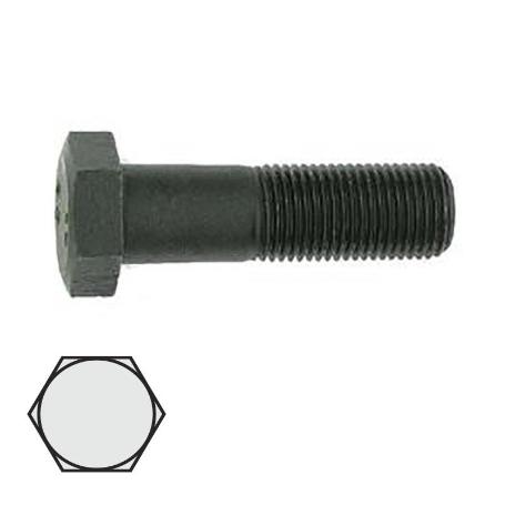 TORNILLO CABEZA HEXAGONAL DIN 931 CALIDAD 8.8 NEGRO LARGO 50NM METRICA M-8