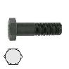 TORNILLO CABEZA HEXAGONAL DIN 931 CALIDAD 8.8 NEGRO LARGO 50NM METRICA M-8