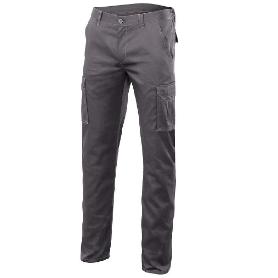 PANTALON MULTIBOLSILLO STRETCH VARIOS COLORES TALLA 36-60 TALLA EUROPEA TALLA 42 COLOR ROPA GRIS CLARO