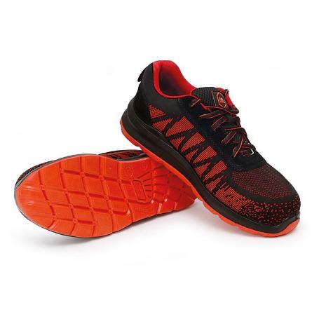 ZAPATO SEGURIDAD BEEWORK INDRA RED S1P PUNTERA Y PLANTILLA NO METALICA TALLA 35-48 T/CALZADO NUMERO 45