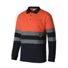 POLO ALTA VISIBILIDAD BICOLOR 55% ALGODON VARIOS COLORES TALLA S-XXL TALLA S ALTA VISIBILID NRNJA NARINO