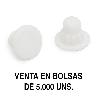 TAPA MINA AG.5MM BLANCO (5.000U)