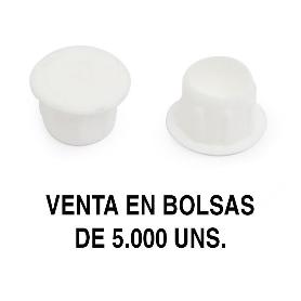 TAPA MINA AG.10MM BLANCO (5.000U)