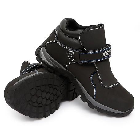 BOTA SOLDADOR SERRAJE S3 VELCRO PUNTERA Y PLANTILLA NO METALICA TALLA 39-47 T/CALZADO NUMERO 46