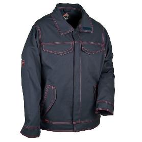 CHAQUETA SOLDADOR 100% ALGODON CON TRATATAMIENTO ANTILLAMA COFRA FLAMETEC TALLAS 52-60 TALLAJE TALLA 56
