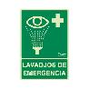 SEÑAL 922 PLAST.297X210 LAVAJOS LUM LAVAOJOS DE EMERGENCIA