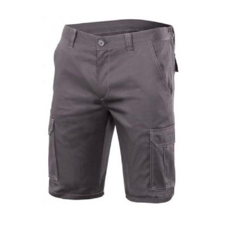 BERMUDA MULTIBOLSILLOS STRETCH GRIS TALLA 34-60 TALLA EUROPEA TALLA 36