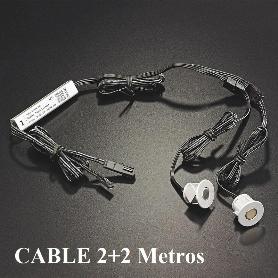 INTERRUPTOR TOUCH.2 ON/OFF CABLE 2M 12V DC
