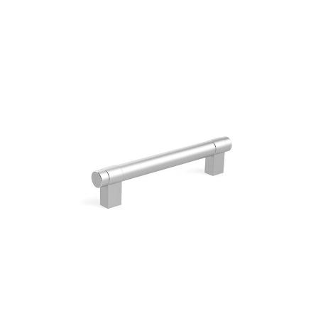 TIRADOR ZAMAK MODELO ASTORIA ACABADO EFECTO INOX DIST. AGUJERO DIST. 128MM.