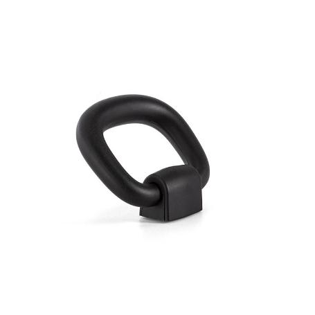 TIRADOR ZAMAK MODELO PENDANT DIST. AGUJERO 1 AGUJERO ACABADO NEGRO MATE
