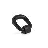 TIRADOR ZAMAK MODELO PENDANT DIST. AGUJERO 1 AGUJERO ACABADO NEGRO MATE