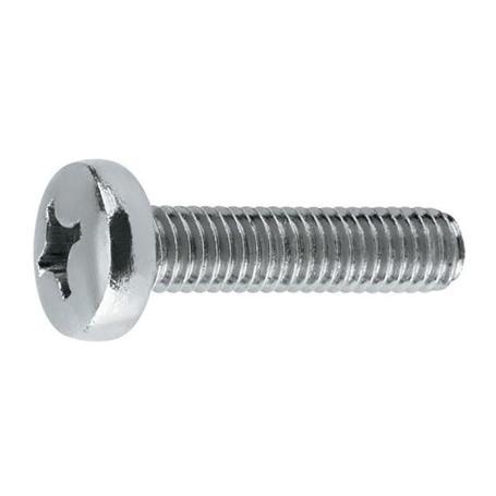 TORNILLO ROSCA METAL CABEZA ALOMADA DIN 7985 INOXIDABLE LARGO 12MM METRICA M-4 (CAJA 5000)