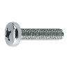 TORNILLO ROSCA METAL CABEZA ALOMADA DIN 7985 INOXIDABLE LARGO 12MM METRICA M-4 (CAJA 5000)