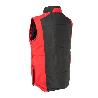 CHALECO ACOLCHADO FIDJI TALLA S-XXL TALLA L ROPA BICOLOR NEGRO ROJO