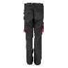 PANTALÓN BICOLOR STRETCH NEGRO-ROJO TALLAJE TALLA 40