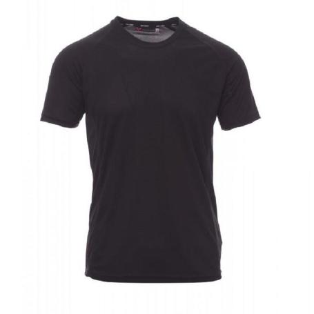 CAMISETA TÉCNICA LISA COLOR NEGRO TALLAS S-XXL TALLA XL