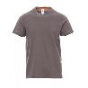 CAMISETA ALGODÓN MANGA CORTA COLOR GRIS ACERO TALLAS S-XXL TALLA M