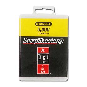GRAPA TIPO A 5/53/530 6MM (1000UNDS) STANLEY 1-TRA204T