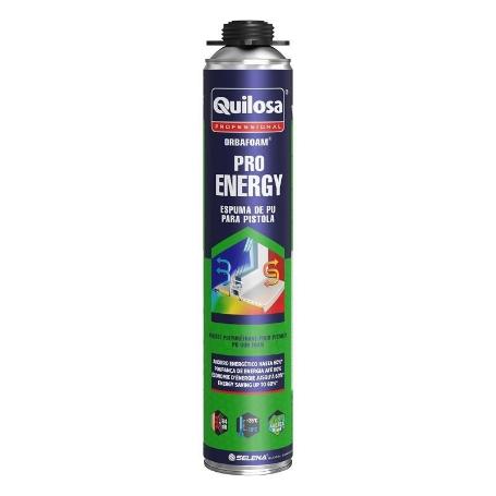 ESPUMA PU QUILOSA ULTRA ENERGY 750ML 50L ALTO AISLAMIENTO TERMICO Y ACUSTICO