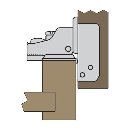 BISAGRA FRAME.50 Ø35 110º W500870GGN  PARA MARCO ESTRECHO