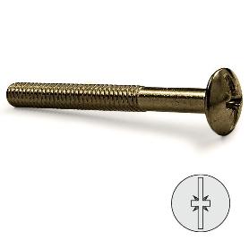 TORNILLO CABEZA BOMBATA KOMBY BRONCE M6-15