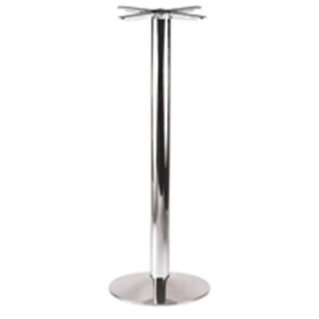 COLUMNA BASE Ø420 H1100 AKRA INOXIDABLE PUL PARA MESAS