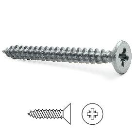 TORNILLO MADERA CABEZA PLANA POZIDRIV 4-16 +++ (CAJA 1500)