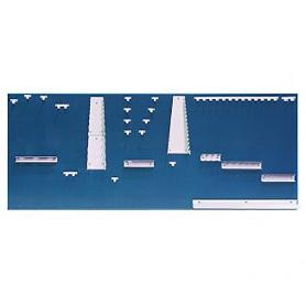 PANEL METAL PERFORADO C/GANCHOS PP-400  1730X710MM