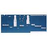 PANEL METAL PERFORADO C/GANCHOS PP-400  1730X710MM
