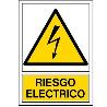 PEGATINA 60X80MM RIESGO ELECTRICO PEQUEÑA