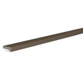 TIRADOR ALUMINIO MODELO ANGLE ACABADO MARRON METALIZ DIST. AGUJERO DIST. 1440MM. (CAJA 10)