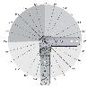 VARIOFLEX JUEGO DE RESORTE COMPÁS 90º - 210º PARA SOFÁ 7 POSICIONES