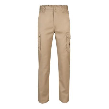 PANTALÓN MULTIBOLSILLO STRETCH COLOR BEIGE TALLAS 38-60 TALLAJE TALLA 54