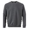 SUDADERA AVALON CUELLO REDONDO COLOR GRIS OSCURO TALLAS M-XL TALLA XXL