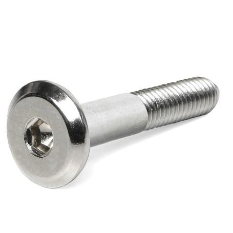 TORNILLO CEGAS CABEZA PLANA Ø15 ALLEN 8-90 NIQUELADO  R/PARCIAL 40MM.