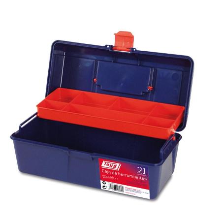 CAJA HERRAMIENTAS PLASTICO N.21-31X13