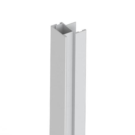 PERFIL TIRADOR MODELO NILA SP19 PLATA MATE / BLANCO / NEGRO MATE SP19 2,60M ACABADO NEGRO MATE