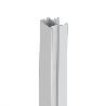PERFIL TIRADOR MODELO NILA SP19 PLATA MATE / BLANCO / NEGRO MATE SP19 2,60M ACABADO NEGRO MATE