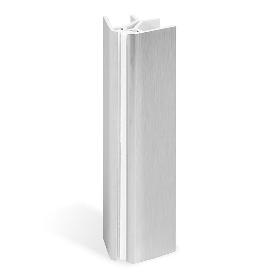 ANGULO FLEXIBLE PARA ZÓCALO ZESIO H80 H100 H144 H164 ACABADOS DISPONIBLES PLATA, NEGRO Y BLANCO ACABADO NEGRO MATE 