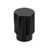 POMO ALUMINIO MODELO ARPA ACABADOS EFECTO INOX, LATON CEPILLADO, NEGRO CEPILLADO ACABADO NEGRO CEPILLAD DIST. AGUJE
