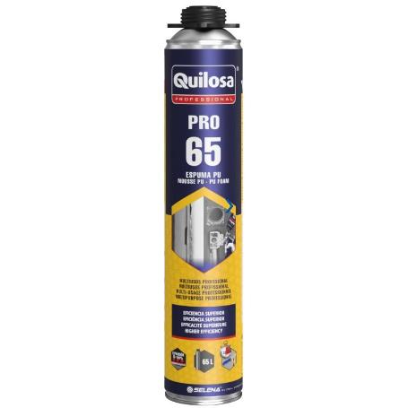 ESPUMA PU PRO 65 AMARILLO 750 ML PISTOLA 10051338