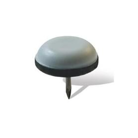 DESLIZANTE TEFLO CON BASE PTFE CON CLAVO (CAJA) Ø DIÁMETRO Ø40 (CAJA 100)