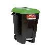 CONTENEDOR RESIDUOS CON PEDAL 100L. DISPONIBLE EN VARIOS ACABADOS. ACABADO AZUL