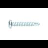 TORNILLO BROCA  ROSCA CHAPA CABEZA REDON LARG.R/CHAPA 19MM Ø ROSCA CHAPA 3.9MM (CAJA 1000)