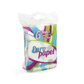 PAPEL HIGIENICO CELULOSA 2CAPAS PASTA (CAJA 6)