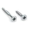 TORNILLO ROSCA MADERA CABEZA PLANA POZIDRIV ZINCADO DIN 7505-A LARGO 10MM DIÁMETRO 3.5MM (CAJA 1000)