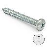 TORNILLO ROSCA METAL DIN 7981 ZINCADO LARG.R/CHAPA 25MM Ø ROSCA CHAPA 6.3MM