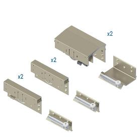 KIT PUERTA EXTERIOR-INTERIOR SP18-28/22-30/30-48 PYRAMID PARA 3 PUERTAS SP PYRAMID 18-28MM
