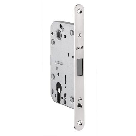 CERRADURA MAGNÉTICA CAITLIN IN.20.835 DE EMBUTIR | ACABADOS SATINADO Y ANTRACITA NEGRO ACABADO EFECTO INOX