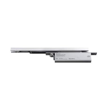 CIERRAPUERTAS EMBUTIDO AERO CAM ML.21.813 | ACABADOS GRIS RAL 9006 Y NEGRO ACABADO GRIS METAL